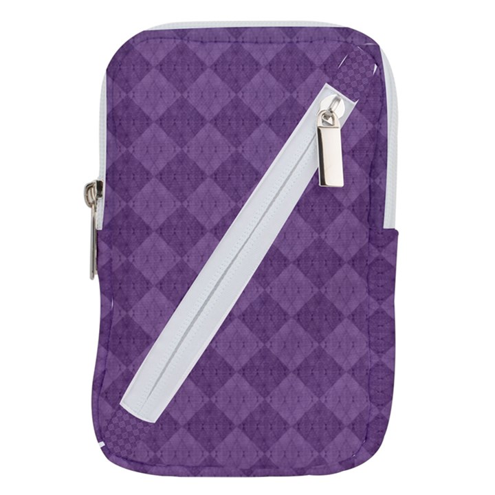 Purple Belt Pouch Bag (Large)