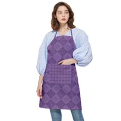 Purple Pocket Apron