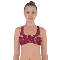 Rhomboid Got No Strings Sports Bra by nateshop