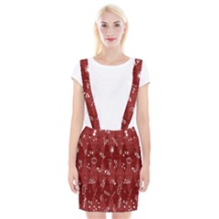 Rhomboid Braces Suspender Skirt by nateshop