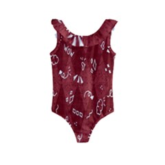 Rhomboid Kids  Frill Swimsuit by nateshop