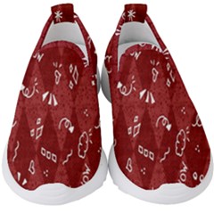 Rhomboid Kids  Slip On Sneakers by nateshop