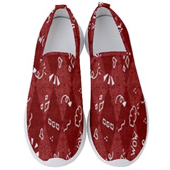 Rhomboid Men s Slip On Sneakers by nateshop