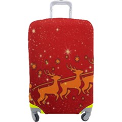 Santa Luggage Cover (large) by nateshop