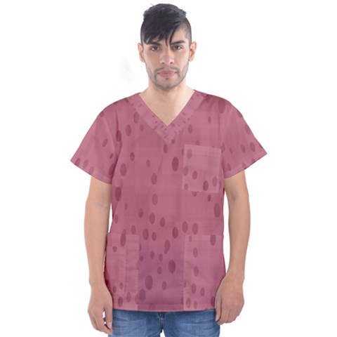 Scrapbooking Men s V-neck Scrub Top by nateshop