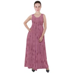 Scrapbooking Empire Waist Velour Maxi Dress by nateshop