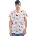 Seamless Men s V-Neck Scrub Top View1