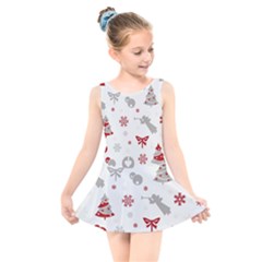 Seamless Kids  Skater Dress Swimsuit by nateshop