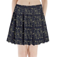 Seamless-pattern Pleated Mini Skirt by nateshop