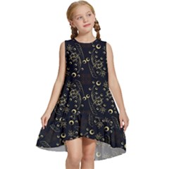 Seamless-pattern Kids  Frill Swing Dress by nateshop