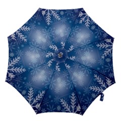 Snowflakes Hook Handle Umbrellas (large) by nateshop