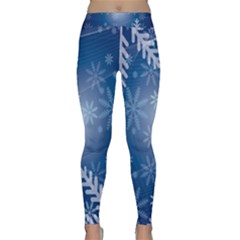 Snowflakes Classic Yoga Leggings by nateshop