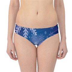 Snowflakes Hipster Bikini Bottoms