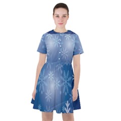 Snowflakes Sailor Dress by nateshop