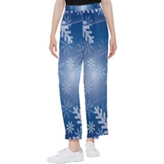 Snowflakes Women s Pants  by nateshop