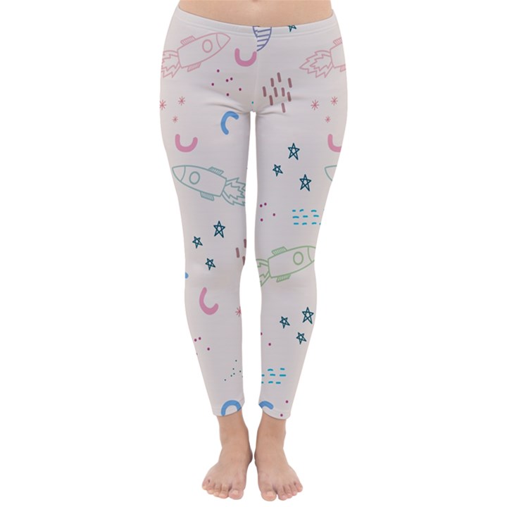 Space Classic Winter Leggings