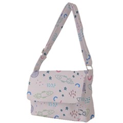 Space Full Print Messenger Bag (s) by nateshop