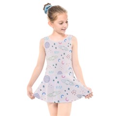 Space Kids  Skater Dress Swimsuit by nateshop