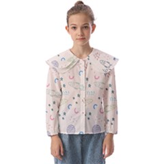 Space Kids  Peter Pan Collar Blouse