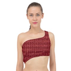 Square Spliced Up Bikini Top  by nateshop