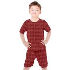 Square Kids  Tee And Shorts Set by nateshop