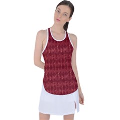 Square Racer Back Mesh Tank Top by nateshop