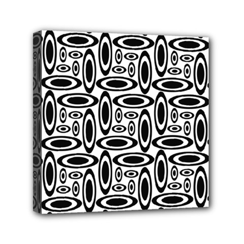 Ellipse Mini Canvas 6  X 6  (stretched) by nateshop