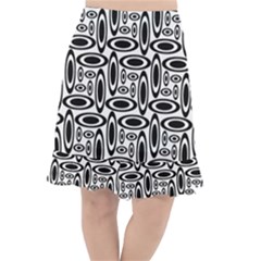 Ellipse Fishtail Chiffon Skirt by nateshop