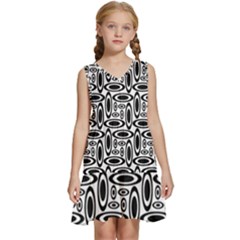 Ellipse Kids  Sleeveless Tiered Mini Dress by nateshop