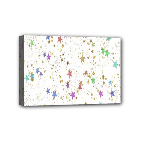 Star Mini Canvas 6  X 4  (stretched) by nateshop