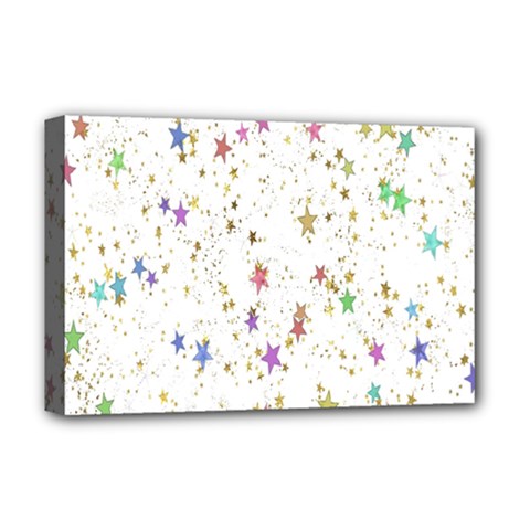 Star Deluxe Canvas 18  X 12  (stretched) by nateshop