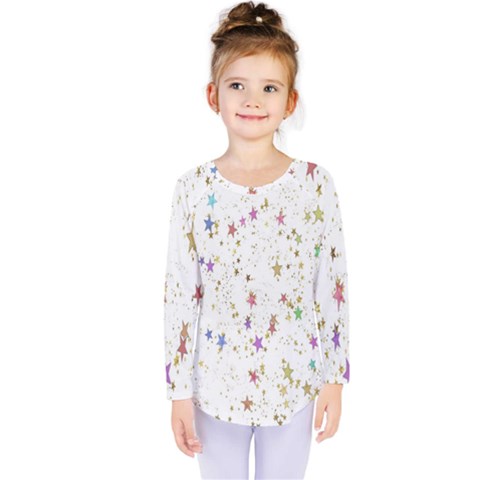 Star Kids  Long Sleeve Tee by nateshop