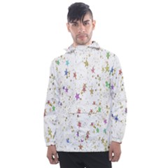 Star Men s Front Pocket Pullover Windbreaker by nateshop