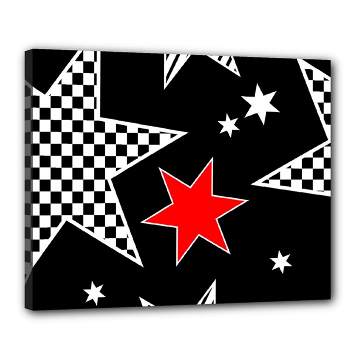 Stars Canvas 20  x 16  (Stretched)