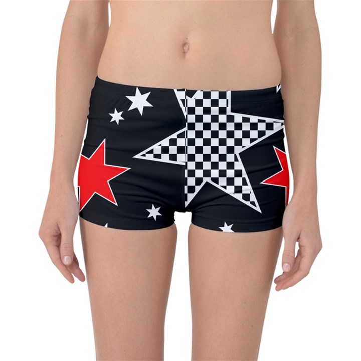 Stars Reversible Boyleg Bikini Bottoms