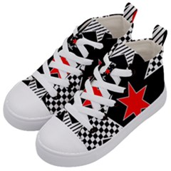 Stars Kids  Mid-top Canvas Sneakers