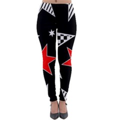 Stars Lightweight Velour Leggings