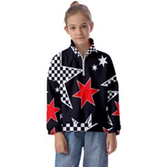 Stars Kids  Half Zip Hoodie by nateshop