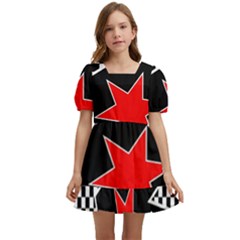 Stars Kids  Short Sleeve Dolly Dress by nateshop