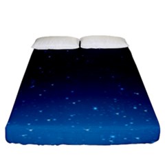 Stars-1 Fitted Sheet (king Size) by nateshop