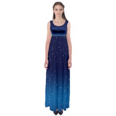 Stars-1 Empire Waist Maxi Dress by nateshop