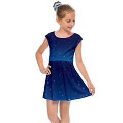 Stars-1 Kids  Cap Sleeve Dress by nateshop