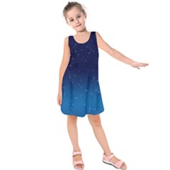 Stars-1 Kids  Sleeveless Dress by nateshop