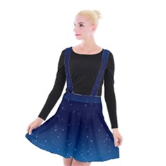 Stars-1 Suspender Skater Skirt by nateshop