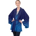 Stars-1 Long Sleeve Velvet Kimono  View1