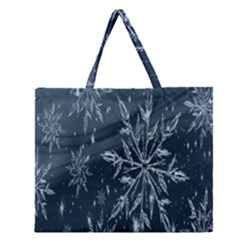 Stars-2 Zipper Large Tote Bag by nateshop