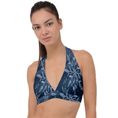 Stars-2 Halter Plunge Bikini Top by nateshop