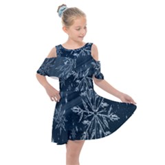 Stars-2 Kids  Shoulder Cutout Chiffon Dress by nateshop