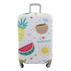 Pineapple And Watermelon Summer Fruit Luggage Cover (small)