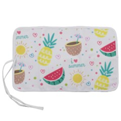 Pineapple And Watermelon Summer Fruit Pen Storage Case (s)